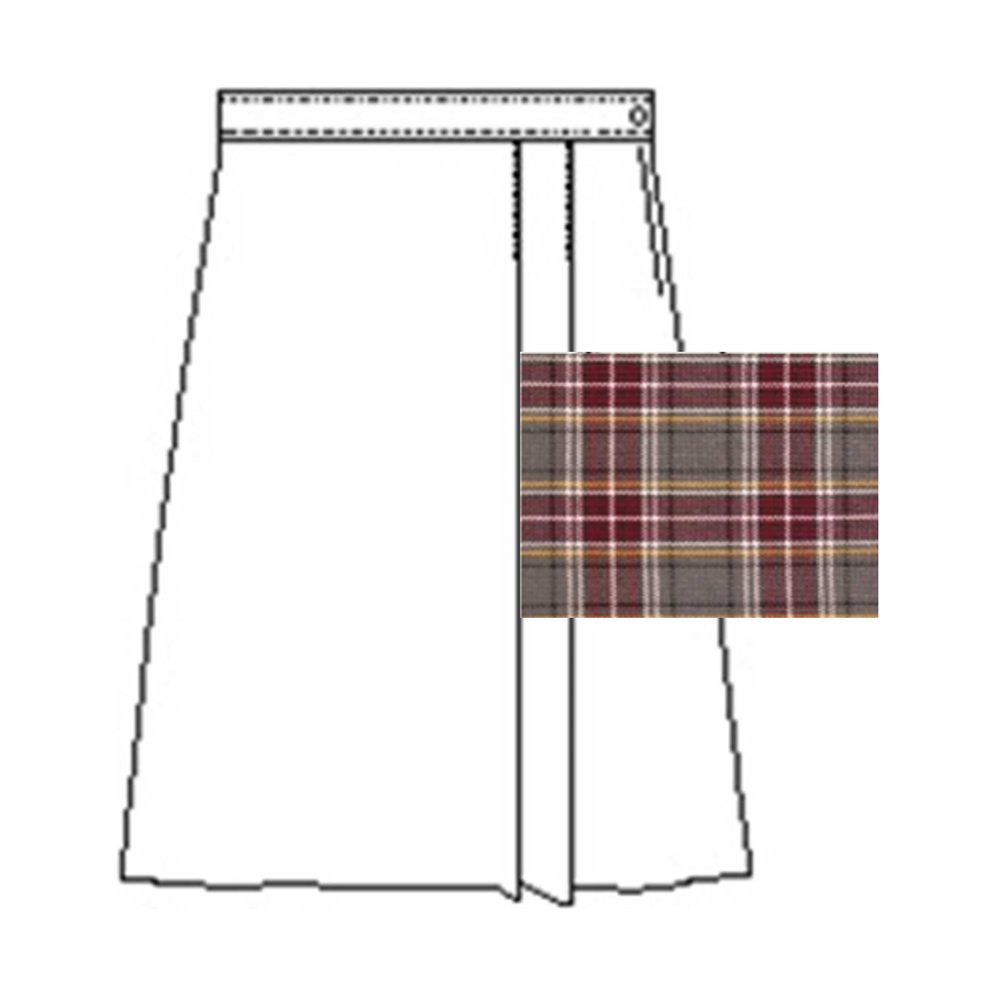 LA plaid skort (P43)