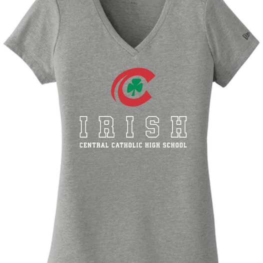 CCHS Women's New Era V-Neck T-Shirt
