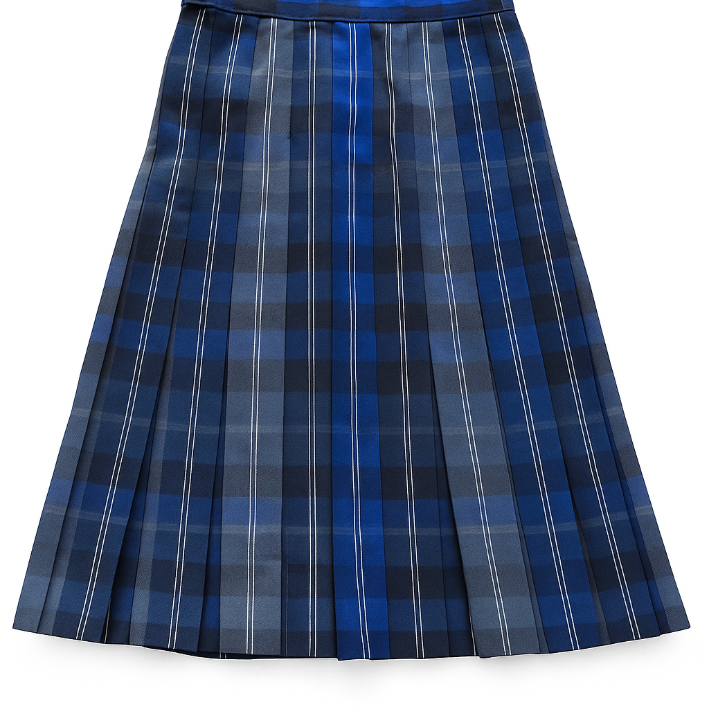 Plaid Thin Band Skirt (P62)