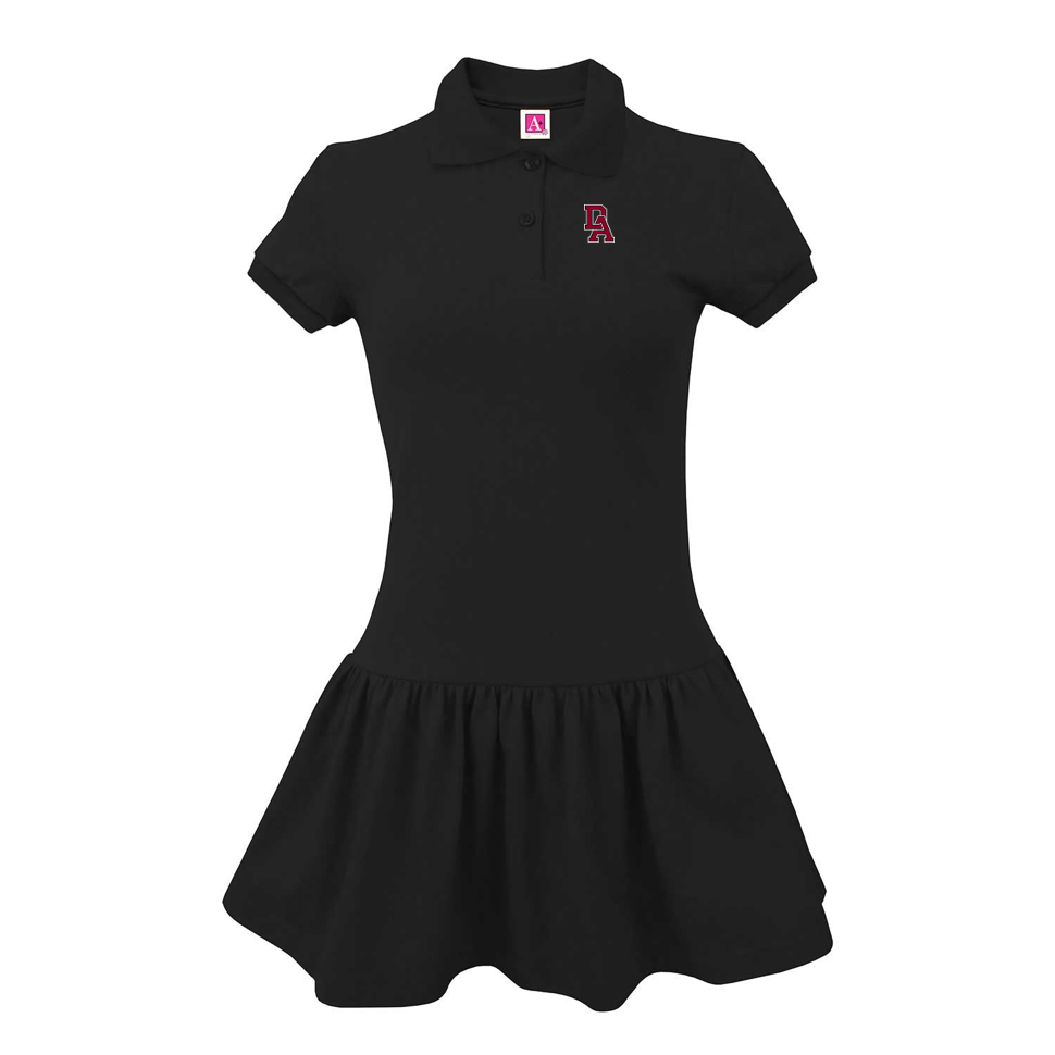 DA Short-Sleeve Polo Dress