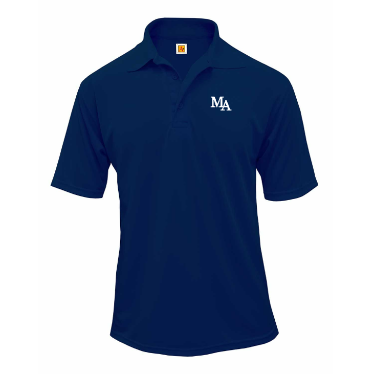 Madison Academy Performance Short-Sleeve Polo Shirt