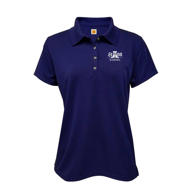 SAS Girls Short-sleeve Fitted Polo Shirt