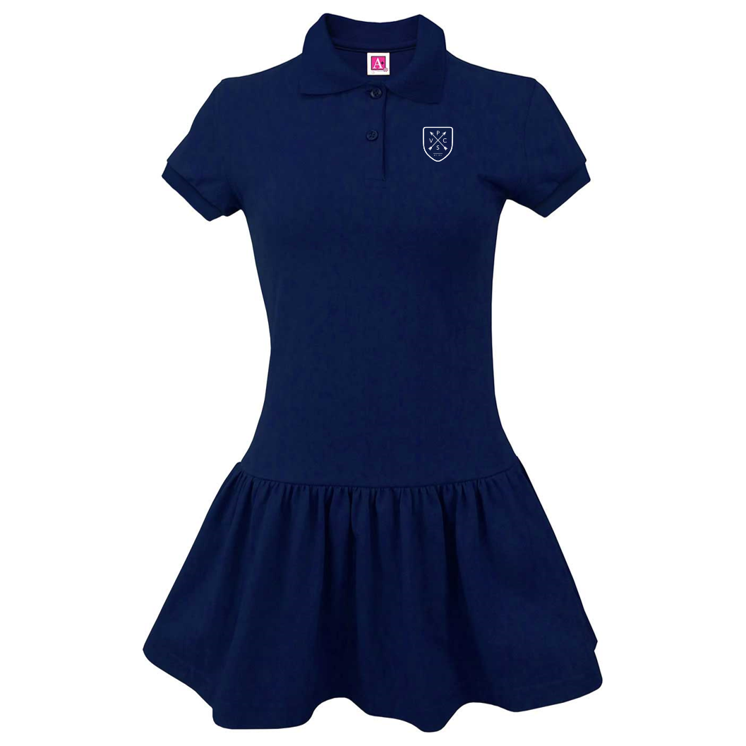 PVCS Short-Sleeve Polo Dress