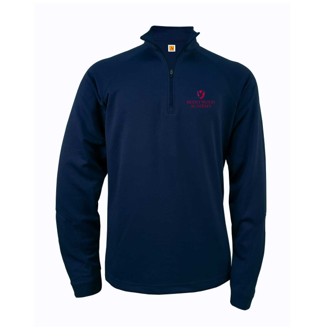 BA dry-fit light quarter-zip
