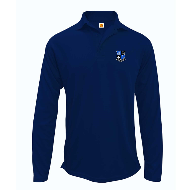 GBA Performance Long-Sleeve Polo Shirt