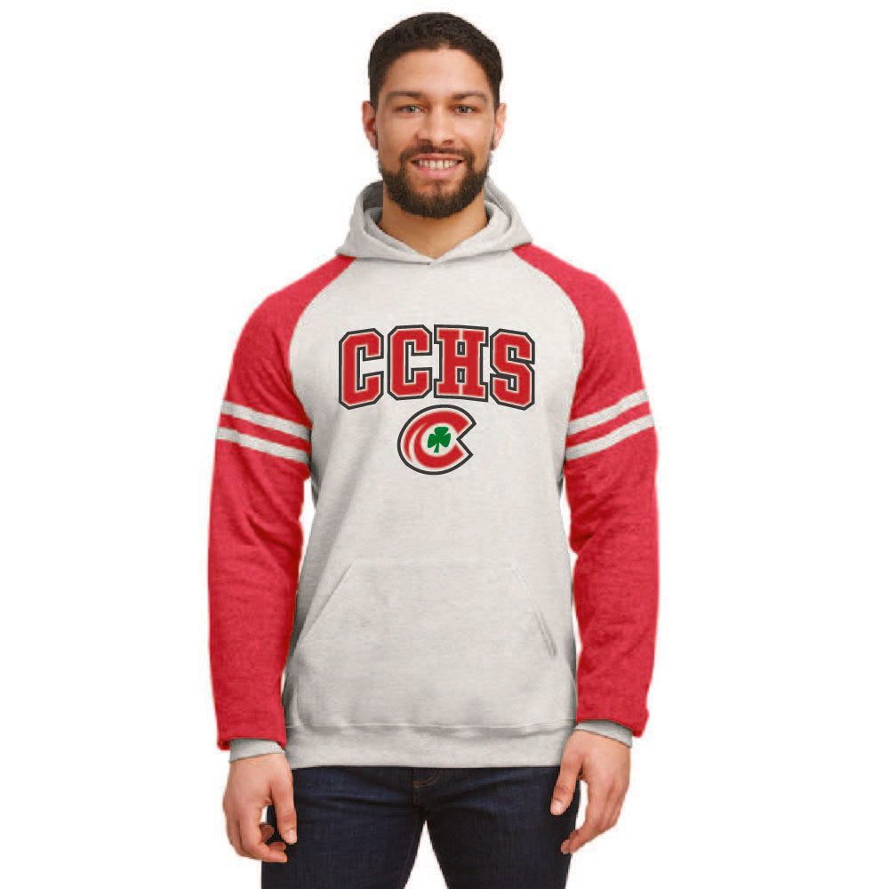 CCHS Jerzees NuBlend Varsity Color-block Hoodie