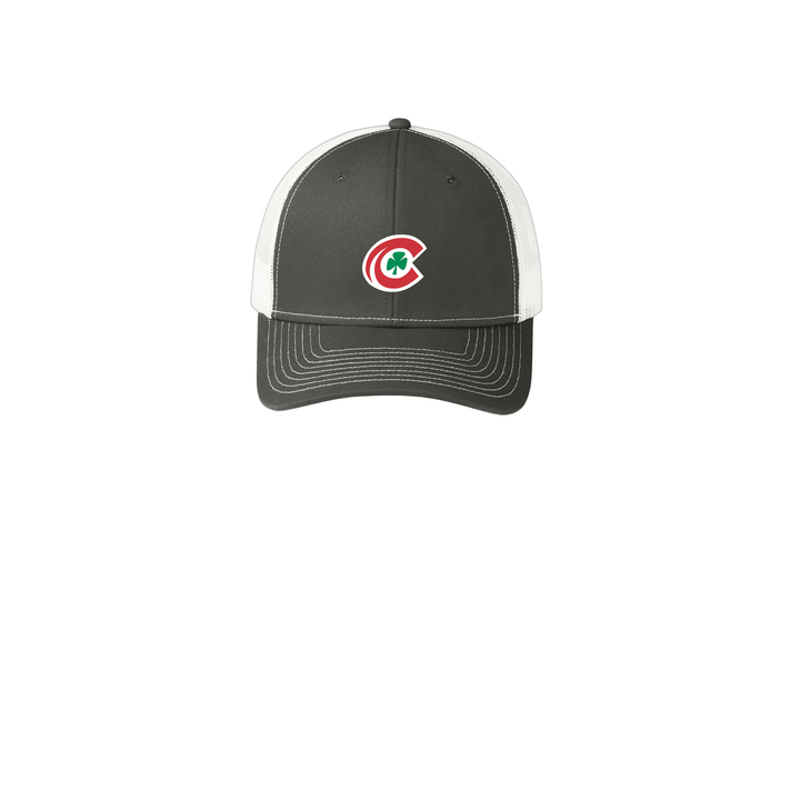 CCHS embroidered irish trucker cap