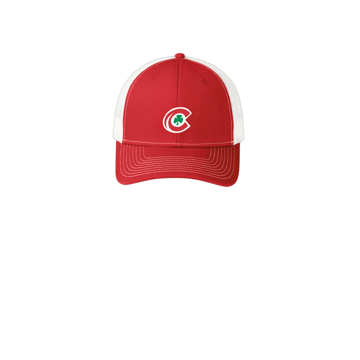 CCHS embroidered irish trucker cap
