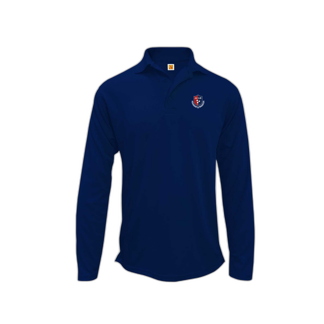 Long-Sleeve Polo Shirt