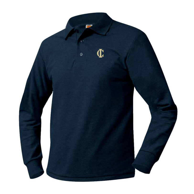 CIA long-sleeve polo