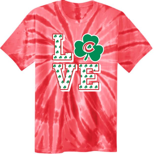 CCHS Tie-Dye Love T-Shirt