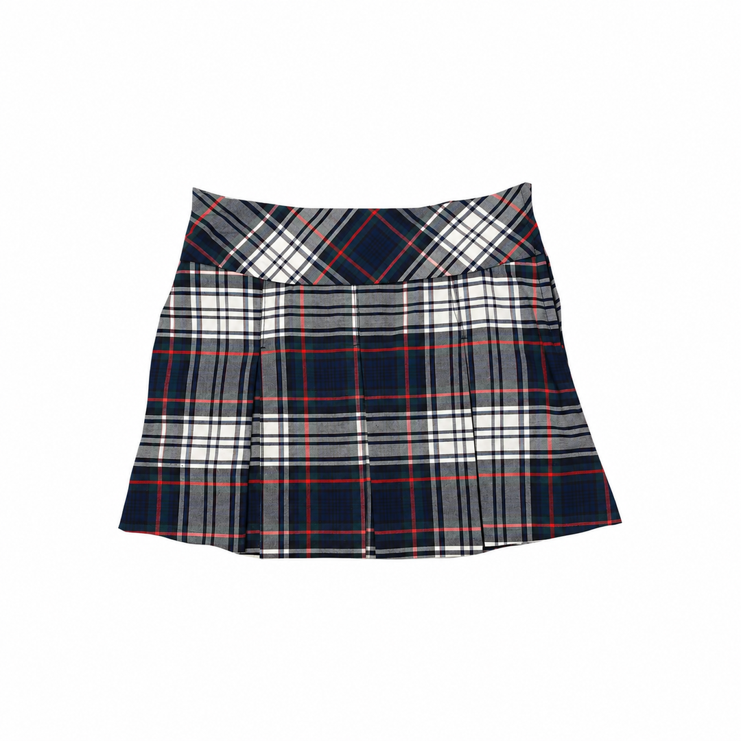 Plaid Skirt (Wide Band)