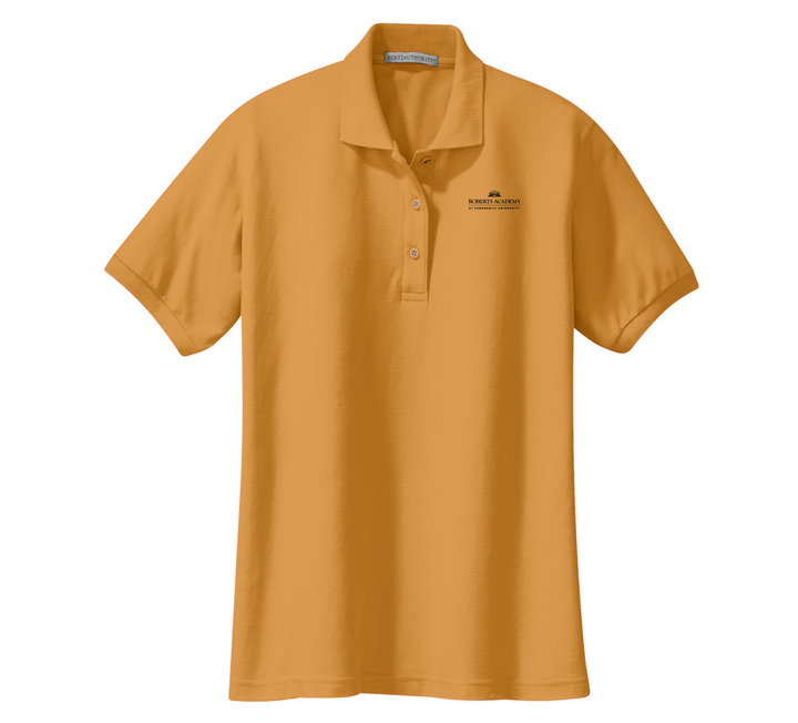 Girls Short-Sleeve Fitted Polo Shirt