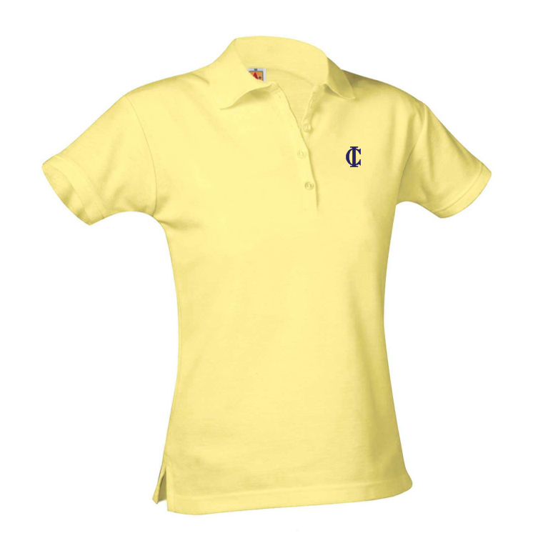 Currey Ingram short-sleeve girls fitted polo