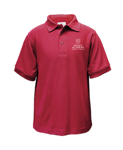 LA short-sleeve unisex polo