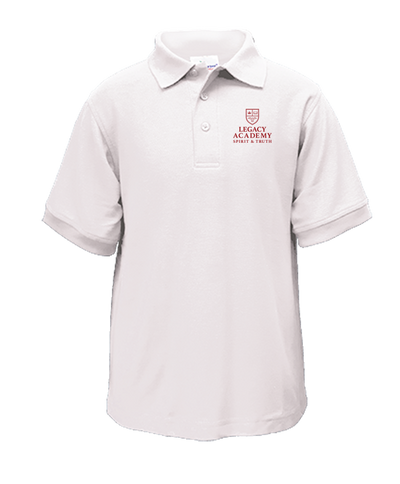 LA short-sleeve unisex polo