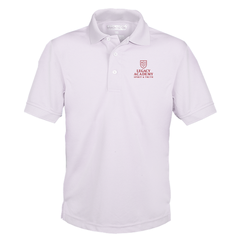 LA short-sleeve unisex polo
