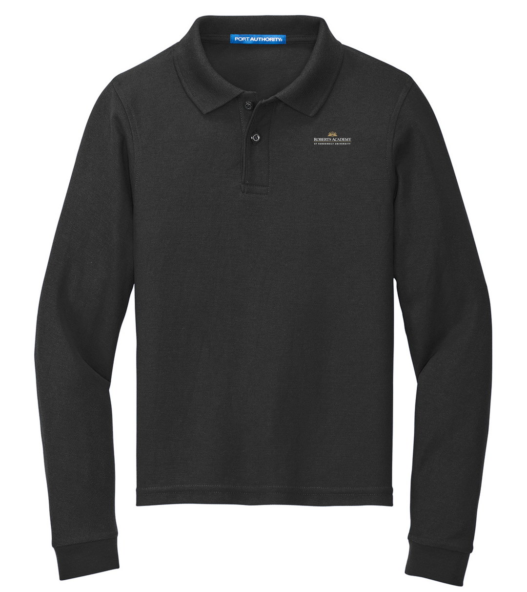Long-Sleeve Polo Shirt
