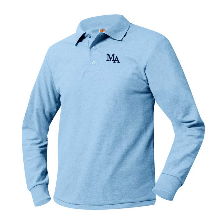 Long-Sleeve Polo Shirt