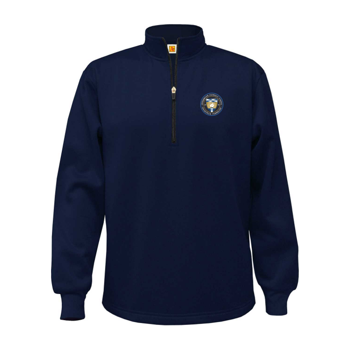 Overbrook dry-fit fleece-lined quarter-zip