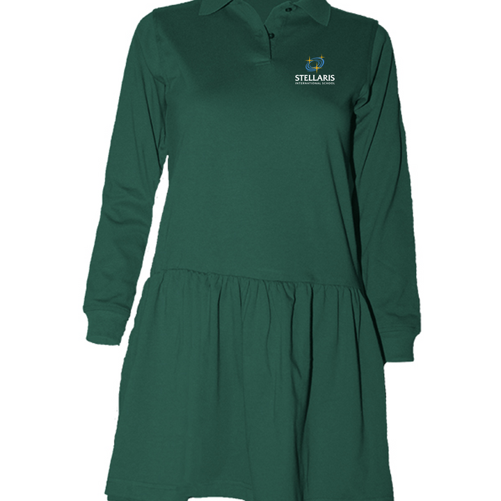 SIS Long-Sleeve Polo Dress