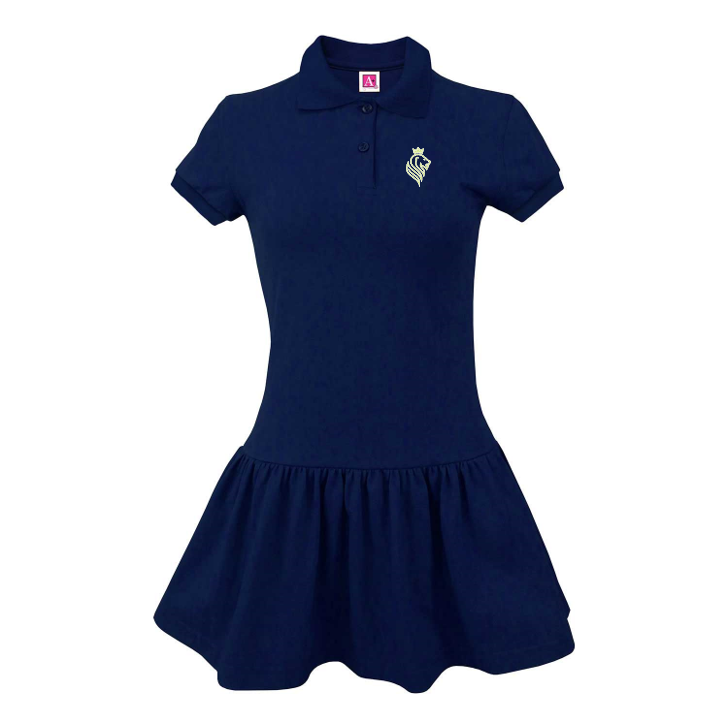 RCA Short-Sleeve Polo Dress