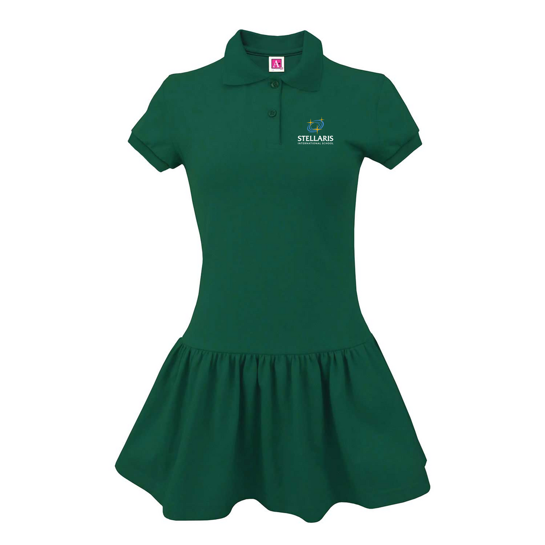 SIS Short-Sleeve Polo Dress