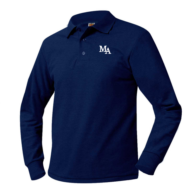 Long-Sleeve Polo Shirt