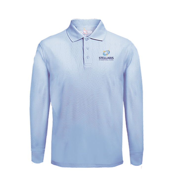 Performance Long-Sleeve Polo Shirt