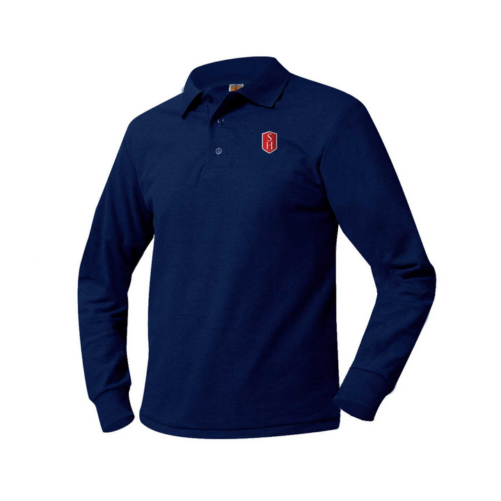 Long-Sleeve Polo Shirt
