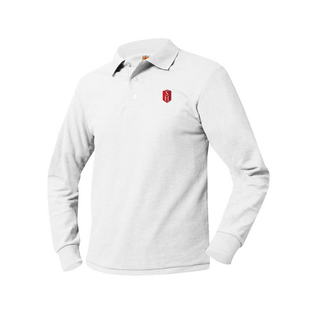 Long-Sleeve Polo Shirt