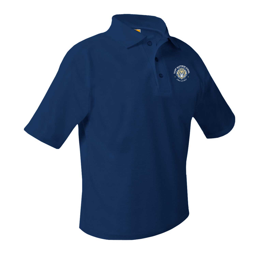 SMS Unisex 8th Grade Polo (custom item - no returns or exchanges)