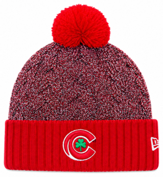 New Era Heather Pom-Pom Beanie (Athletic C)