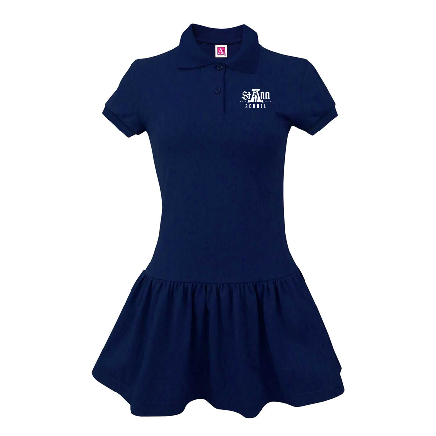 SAS Short-Sleeve Polo Dress