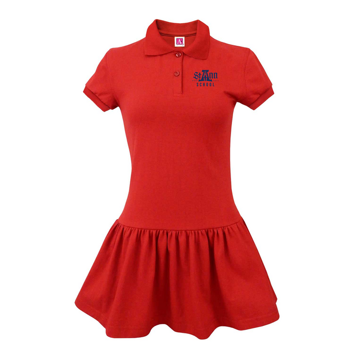 SAS Short-Sleeve Polo Dress