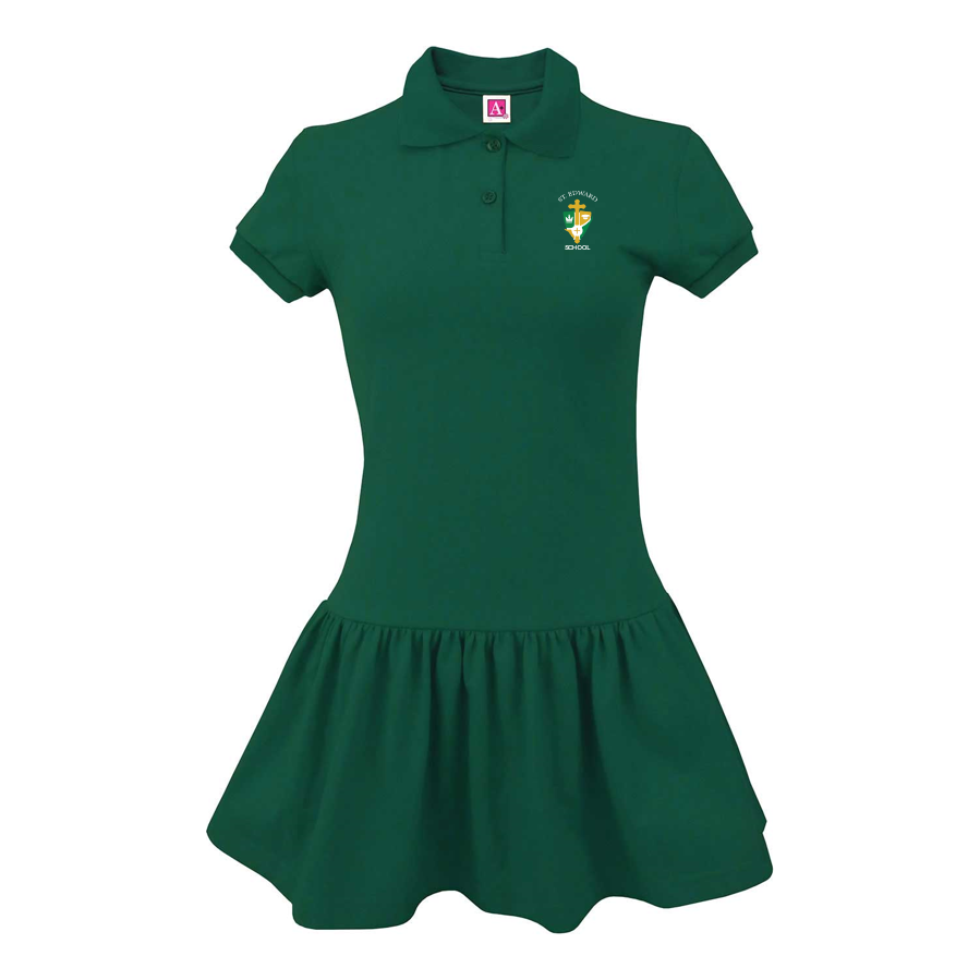 Short-Sleeve Polo Dress