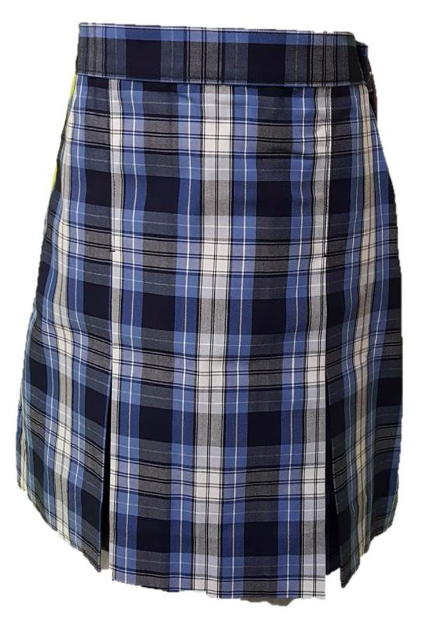 FCA plaid skirt