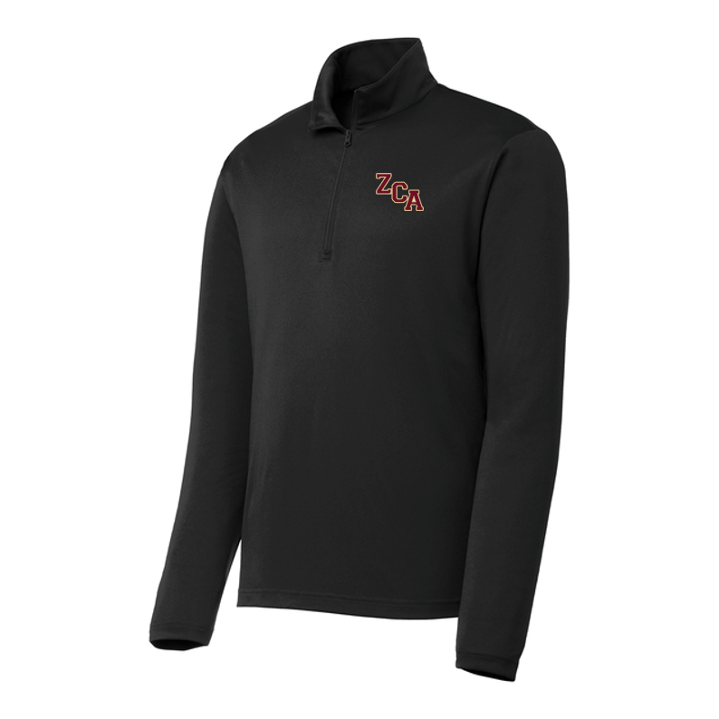 ZCA dry-fit light quarter-zip