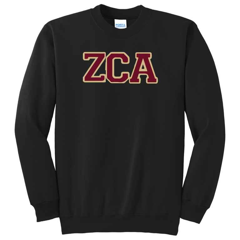 ZCA applique sweatshirt