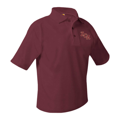 ZCA short-sleeve unisex polo