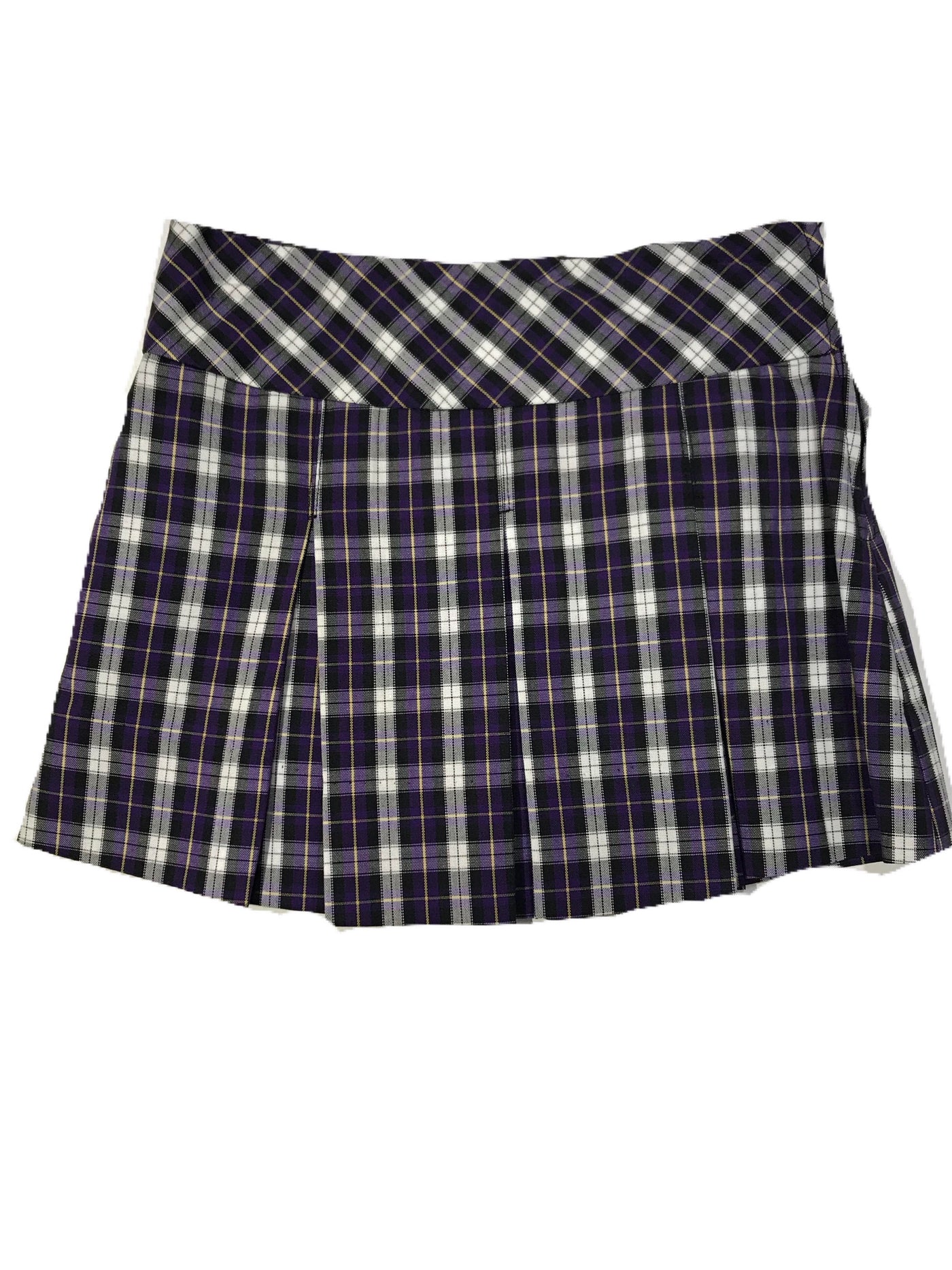 CPA plaid skirt