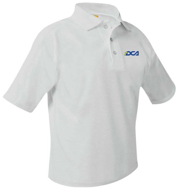 DCA short-sleeve unisex polo