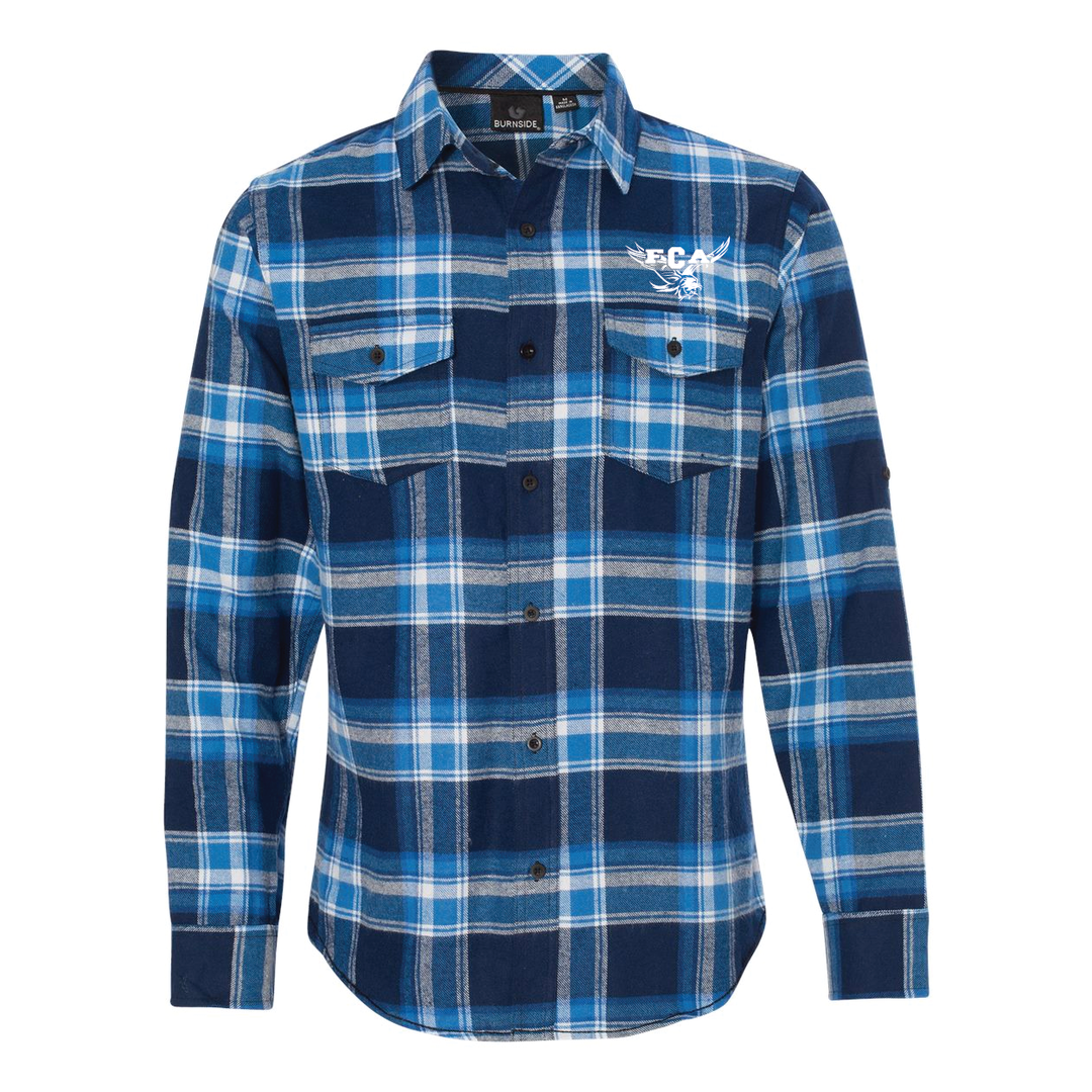 FCA yarn-dyed flannel shirt