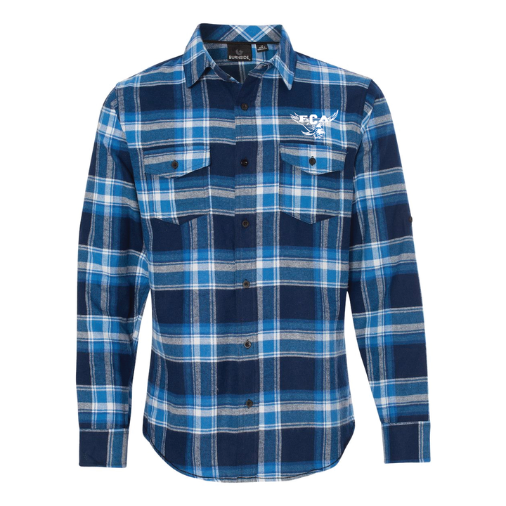 FCA yarn-dyed flannel shirt