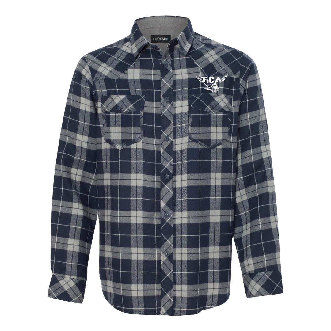 FCA yarn-dyed flannel shirt