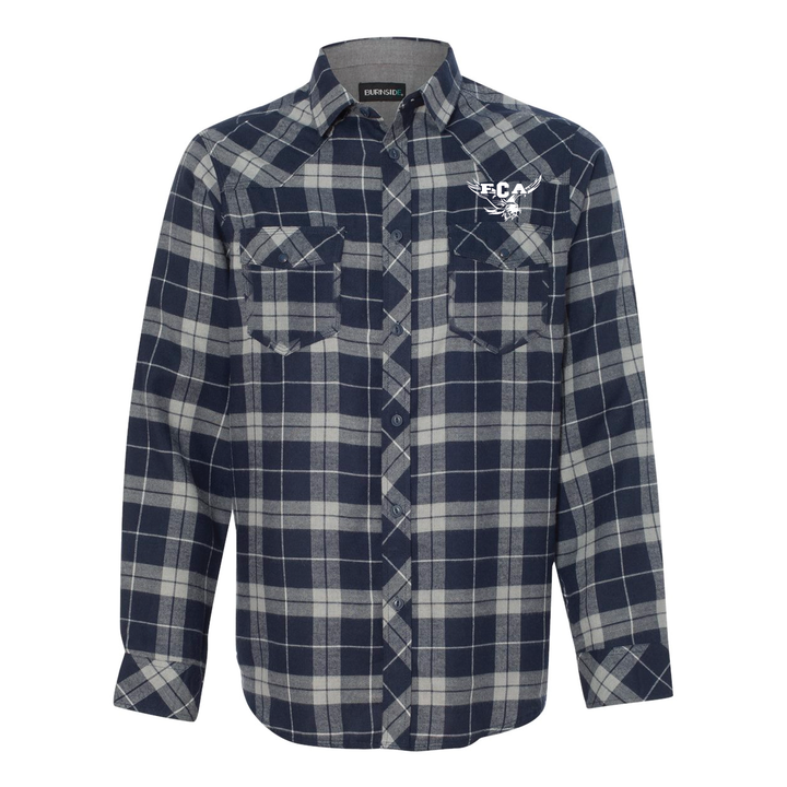 FCA yarn-dyed flannel shirt