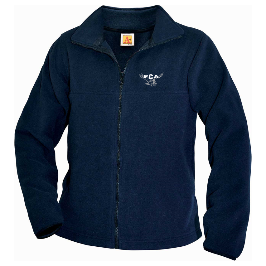 FCA fleece full-zip jacket