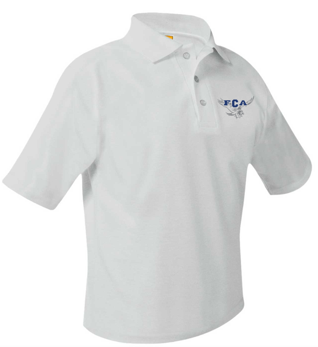 FCA short-sleeve unisex polo