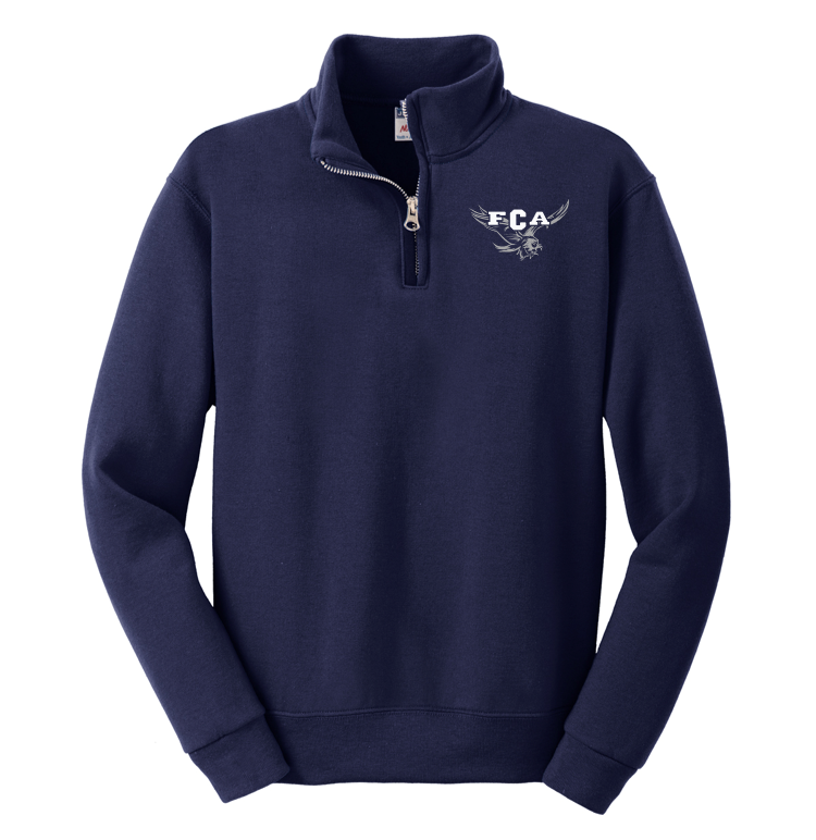 FCA fleece-lined quarter-zip