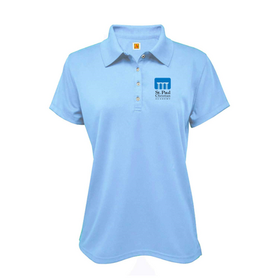St. Paul short-sleeve girls fitted polo